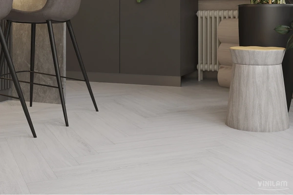 Кварцвиниловая плитка VINILAM PARQUET HERRINGBONE IS11366 Паркет Санторини
